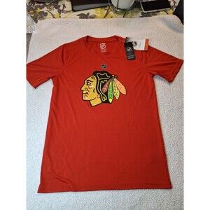 Reebok NHL Chicago Blackhawks Marian Hossa Hockey Shirt Youth Large 14/16 NEW